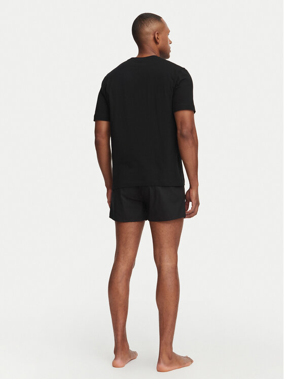 HUGO HUGO Pižama Soren Short Set 50575408 Juoda Regular Fit