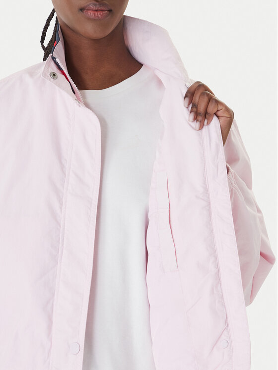 Tommy Jeans Tommy Jeans Übergangsjacke Essential DW0DW20439 Rosa Regular Fit