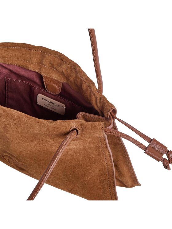 Coccinelle Coccinelle Borsetta Dulse Suede Medium Marrone