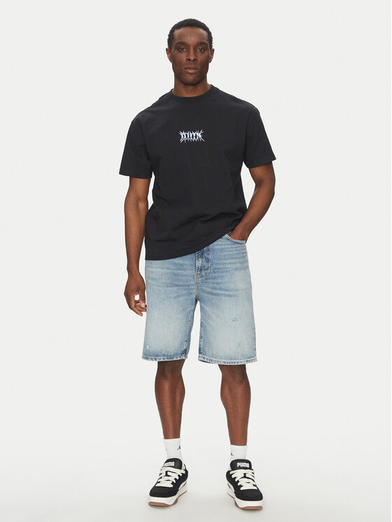 Quiksilver Quiksilver Majica EQYZT08016 Črna Relaxed Fit