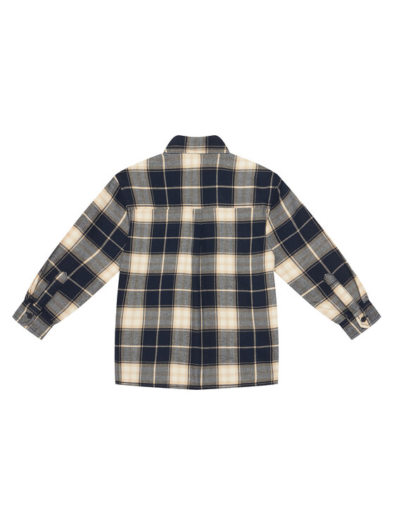 United Colors Of Benetton United Colors Of Benetton Camicia 5LQHCQ04B Blu scuro Oversize