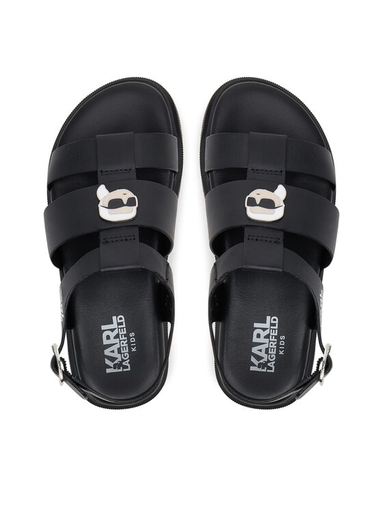 Karl Lagerfeld Kids Karl Lagerfeld Kids Sandali Z30372 M Črna
