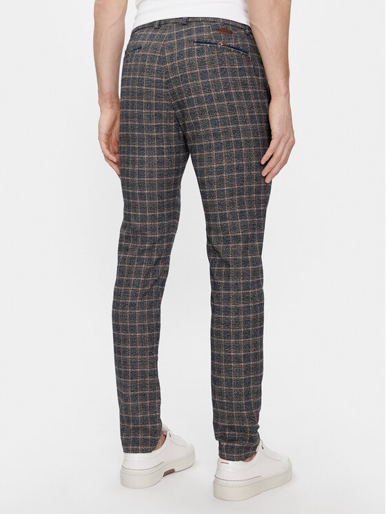 Bugatti Bugatti Pantaloni chino 4890 26346 Marrone Modern Fit