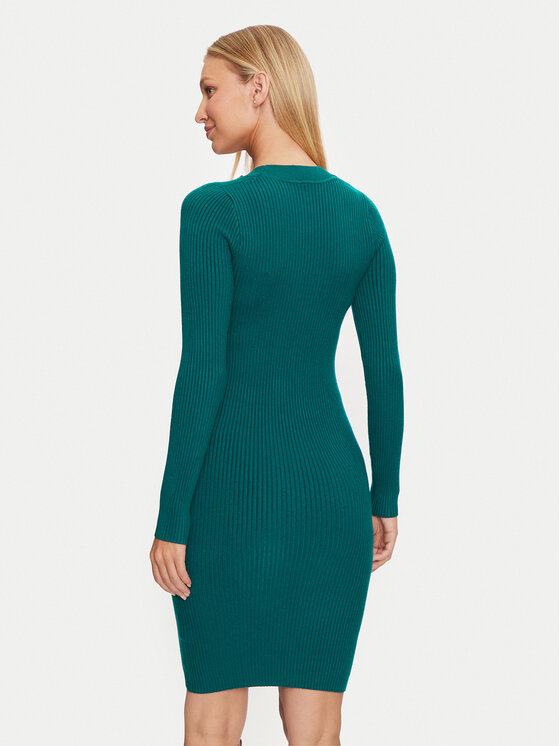 Marciano Guess Marciano Guess Rochie tricotată 4BGK01 5613Z Verde Slim Fit