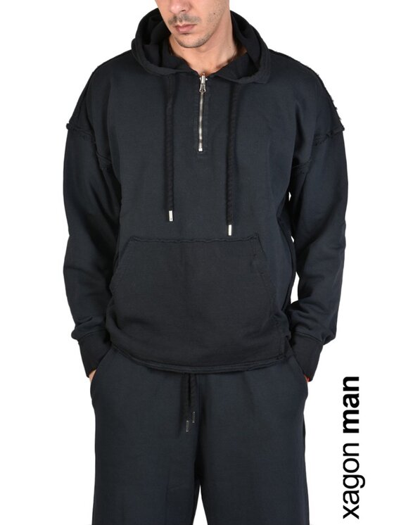 Xagon Xagon Felpa P2108 1J 21005 Nero Regular Fit