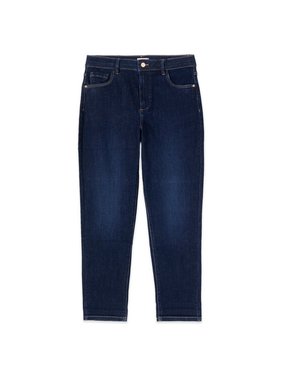 Oltre Oltre Jeansy P429R009444N034 Niebieski Boy Fit