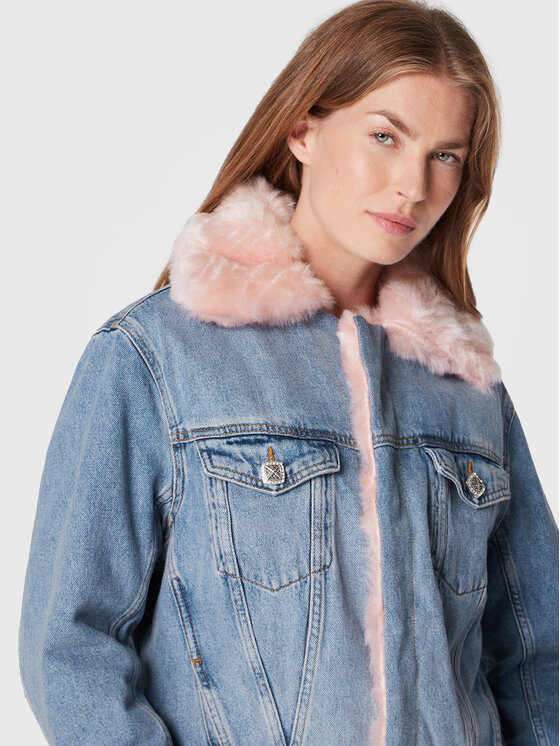 Liu Jo Liu Jo Джинсова куртка UF2089 D4751 Голубий Regular Fit