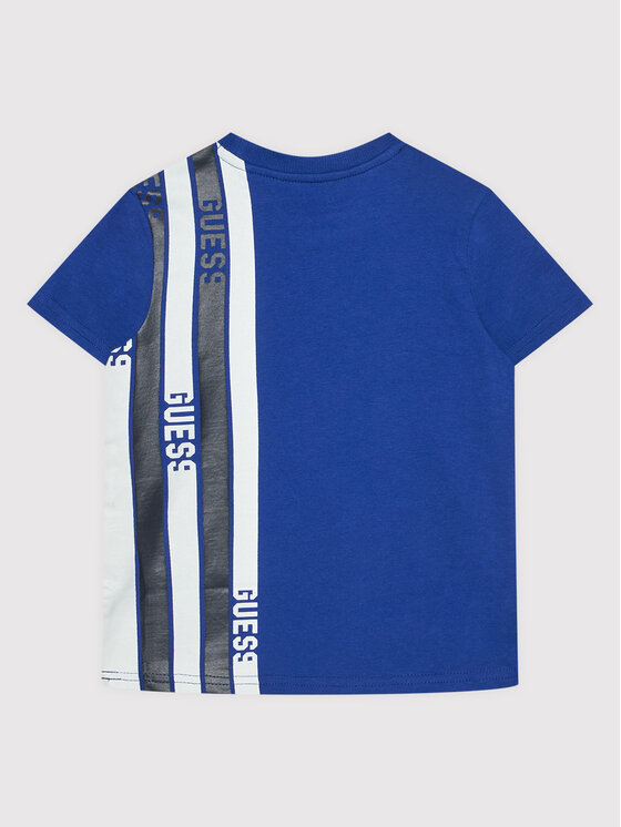 T-shirt N2RI31 K8HM0 Blu scuro Regular Fit