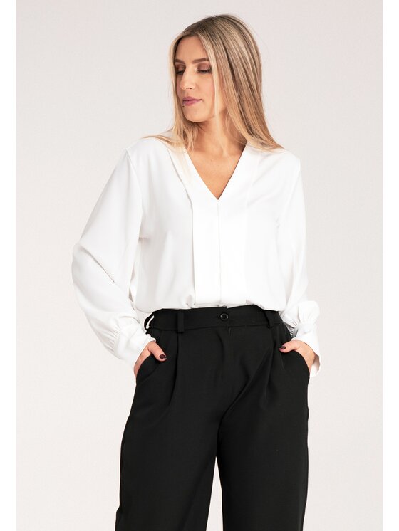 FIGL FIGL Košile M1135 Bílá Regular Fit