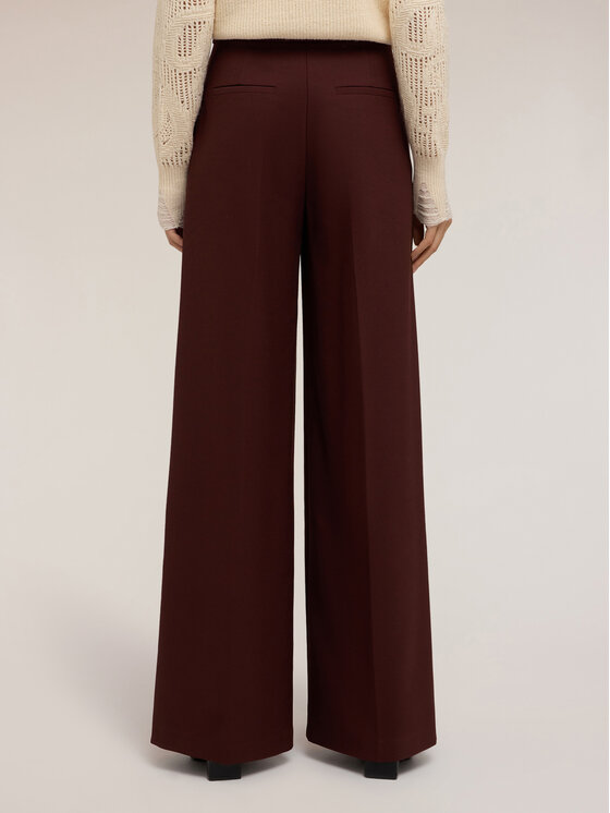 Motivi Motivi Pantaloni di tessuto P202Q004261N022 Marrone Over Fit
