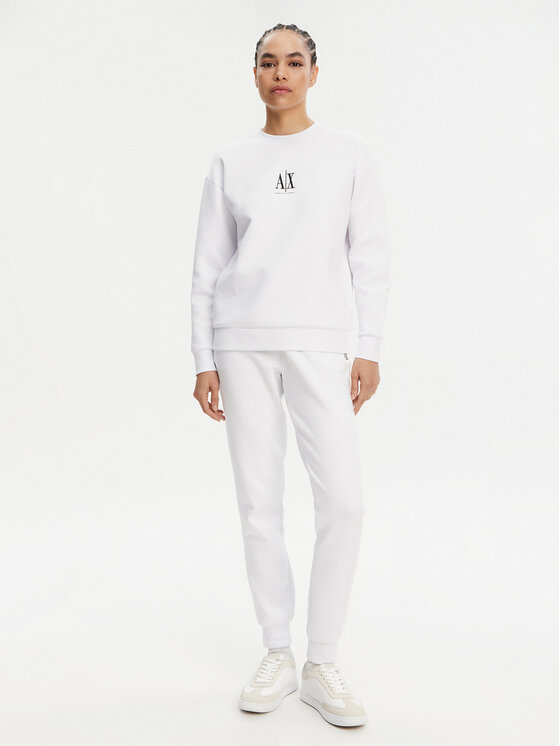 Armani Exchange Armani Exchange Sweatshirt XW000821 AF10818 U0002 Weiß Regular Fit