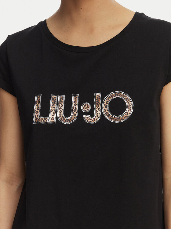 Liu Jo Beachwear Liu Jo Beachwear Haljina za svaki dan VA6212 JS003 Crna Regular Fit