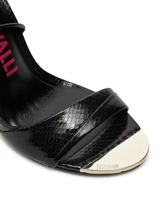 Just Cavalli Just Cavalli Σανδάλια 76RA3S21 Μαύρο