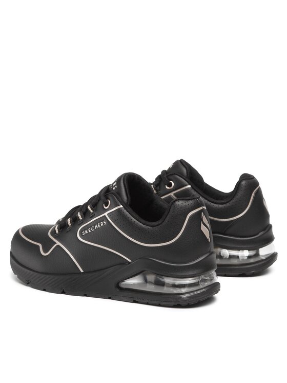 Skechers Skechers Tenisice Uno 2 Golden Trim 155637/BKGD Crna