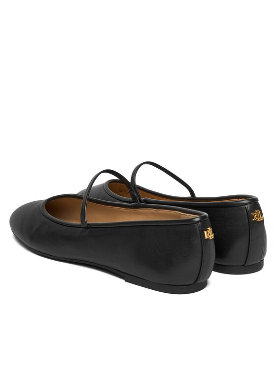 LAUREN RALPH LAUREN LAUREN RALPH LAUREN Balerini Jayna 802977874001 Negru