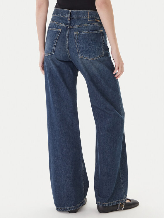 PINKO PINKO Džínsy Wanda 101733 A2RQ Tmavomodrá Regular Fit