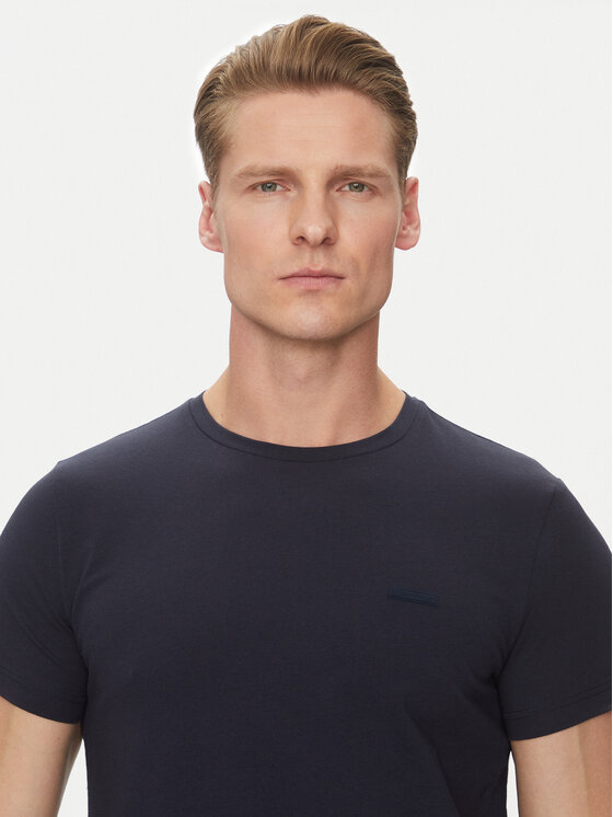 Calvin Klein Calvin Klein T-särk K10K112724 Tumesinine Slim Fit