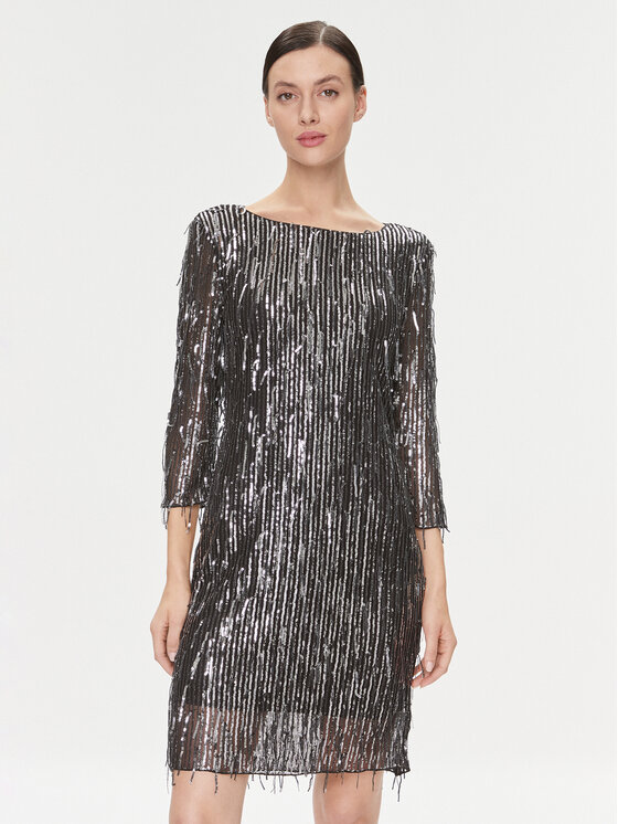 Bruuns Bazaar Bruuns Bazaar Φόρεμα κοκτέιλ BBW3759 Μαύρο Regular Fit