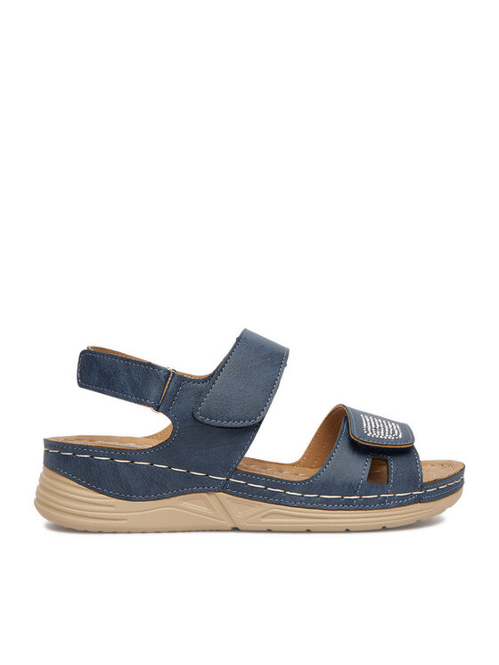 Go Soft Go Soft Sandalen CEO-WFA3741-1 Blau