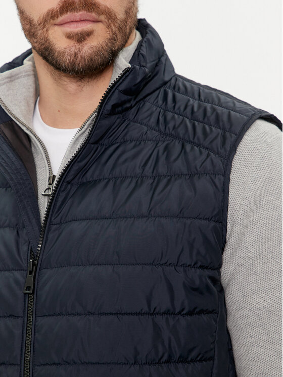 Geox Geox Weste Kennet M4528C T3058 F1624 Dunkelblau Regular Fit