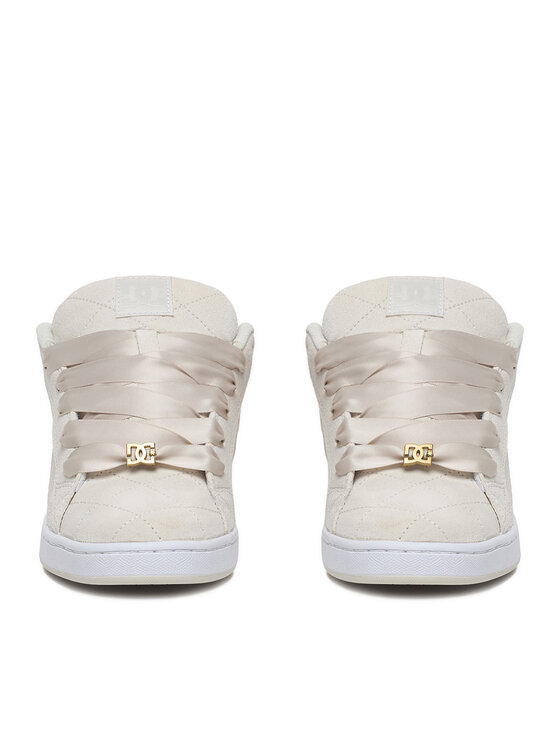 DC Shoes DC Shoes Sneakersy EO-COURT GRAFFIK SE DC01666102 Écru