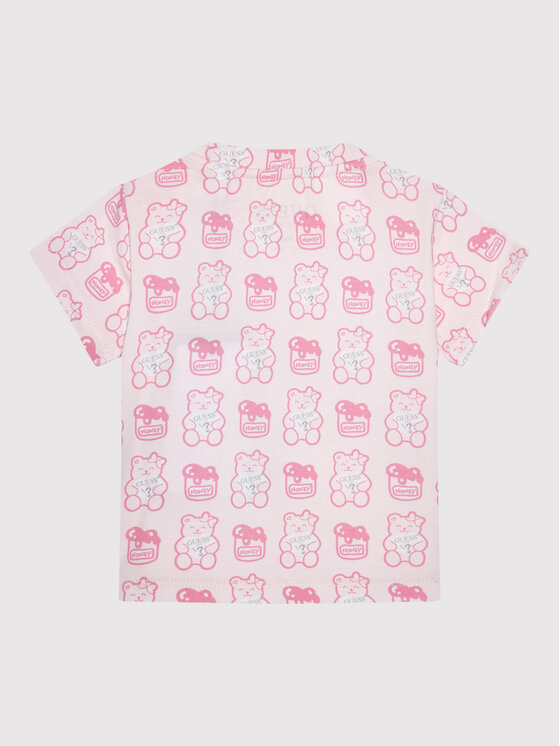 Guess Guess T-shirt H1YT00 K6YW1 Rosa Regular Fit