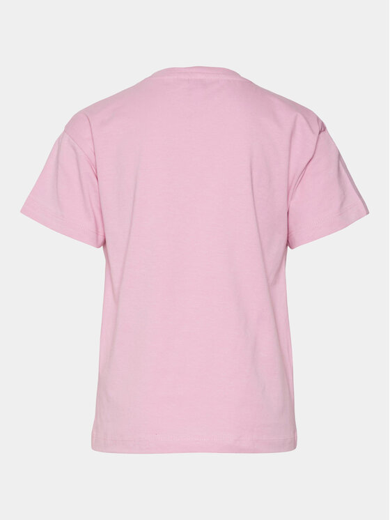 Vero Moda Girl Vero Moda Girl T-Shirt Love Kelly 10303731 Różowy Regular Fit