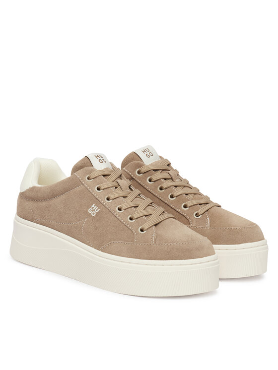 HUGO HUGO Sneakersy Lyzz 50563581 Hnědá