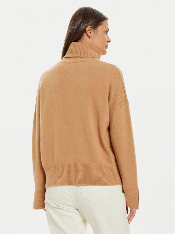 Liu Jo Liu Jo Rollkragenpullover WF4434 MS009 Braun Regular Fit