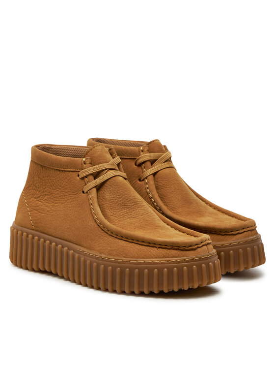 Clarks Clarks Ботильйони Torhill Moss 26179359 Коричневий