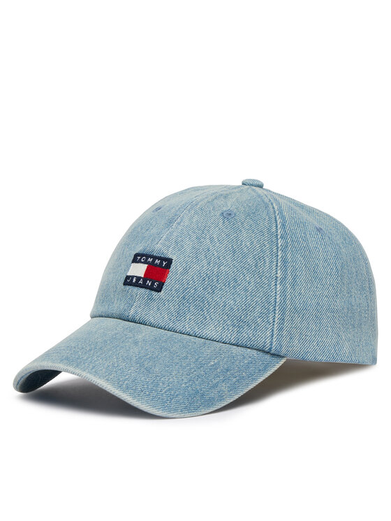 Tommy Jeans Tommy Jeans Kapa s šiltom Tjm Heritage Denim Cap AM0AM14204 Modra