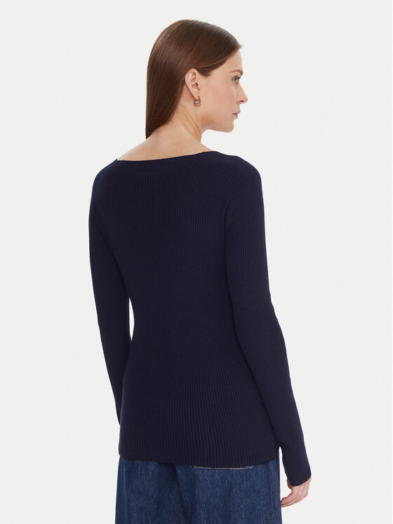 Kontatto Kontatto Pullover 3M0818C Dunkelblau Slim Fit
