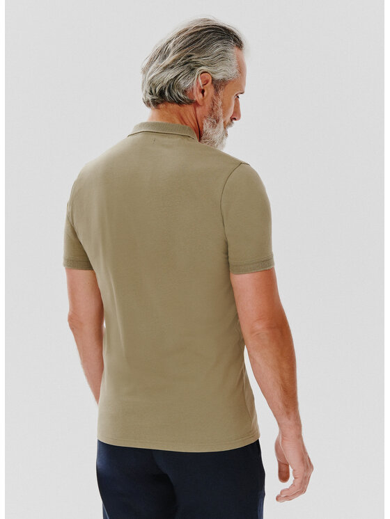 Pako Lorente Pako Lorente Polo P24WF-TX-001 Zielony Classic Fit
