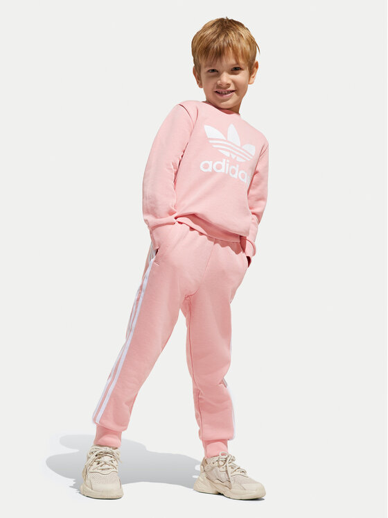 adidas adidas Sportinis kostiumas adicolor JC6613 Rožinė Regular Fit