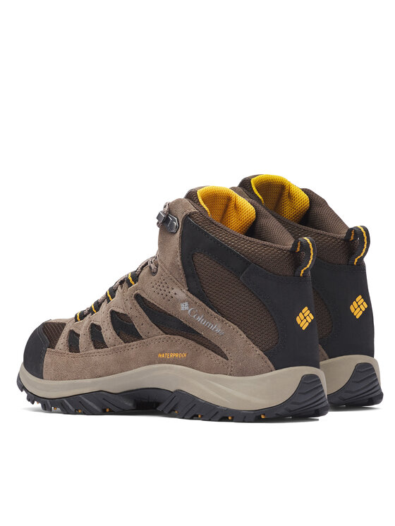 Columbia Columbia Turistiniai batai Crestwood Mid Waterproof 2100641 Ruda