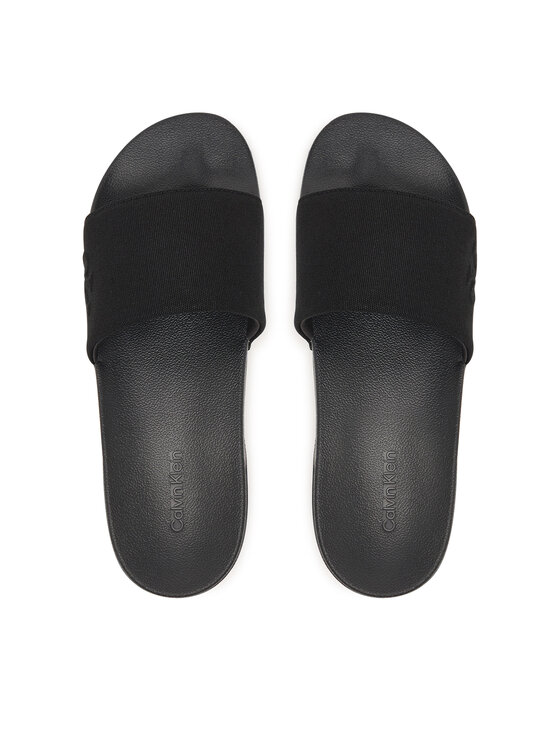 Calvin Klein Calvin Klein Iešļūcenes Ess Slide Hf Side Logo Cv HM0HM02227 Melns