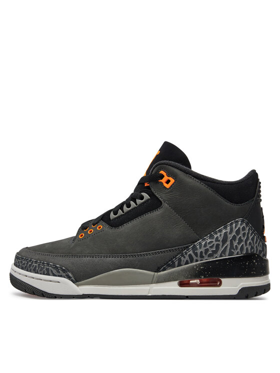 Nike Nike Sneakersy Air Jordan 3 Retro CT8532 080 Szary