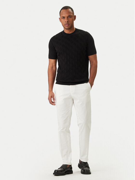 KARL LAGERFELD KARL LAGERFELD Пуловер 655006 562301 Черен Slim Fit