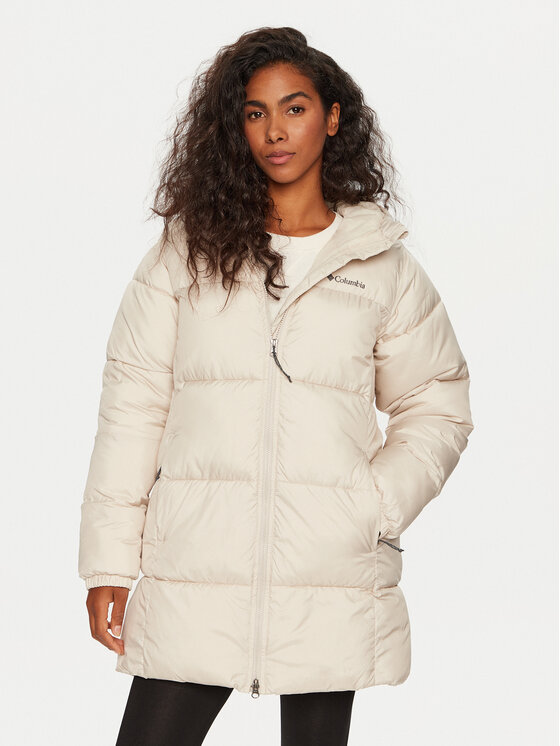 Columbia Zimné bundy Puffect II 2088471 Béžová Regular Fit