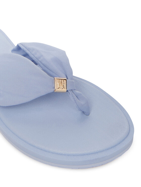 Tommy Hilfiger Tommy Hilfiger Flip flop Th Scandi Soft Summer Sandal FW0FW09421 Albastru deschis