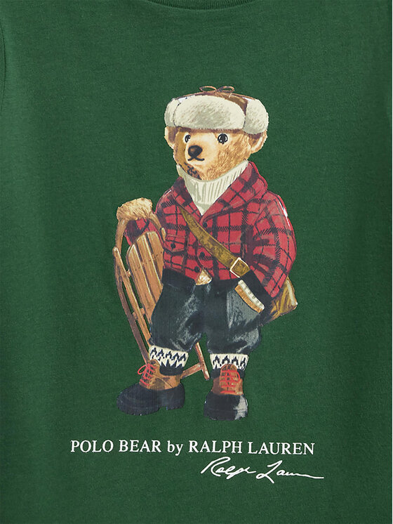 Polo Ralph Lauren Polo Ralph Lauren T-Shirt 322981260002 Zielony Regular Fit