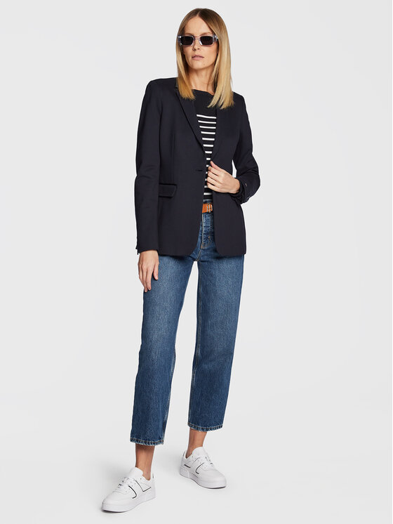 Blazer Punto WW0WW37615 Blu scuro Regular Fit