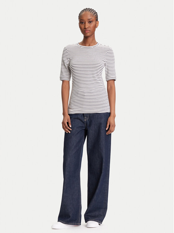Calvin Klein Calvin Klein T-Shirt LV044B232G Granatowy Regular Fit