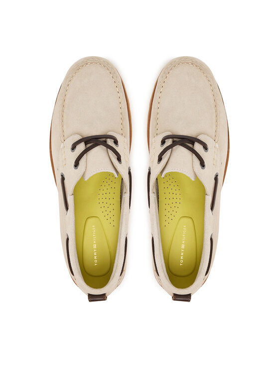 Tommy Hilfiger Tommy Hilfiger Mokasíny Light Sde FM0FM05747 Béžová