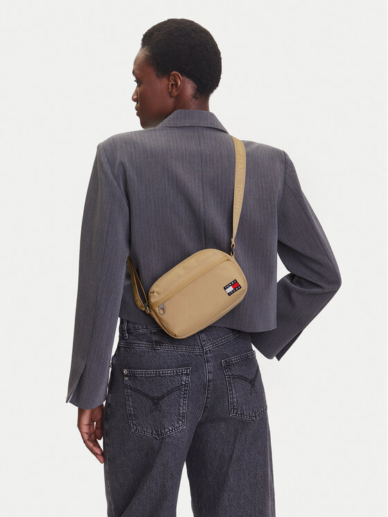 Tommy Jeans Tommy Jeans Borsetta Tjw Ess Daily Crossover AW0AW17286 Beige