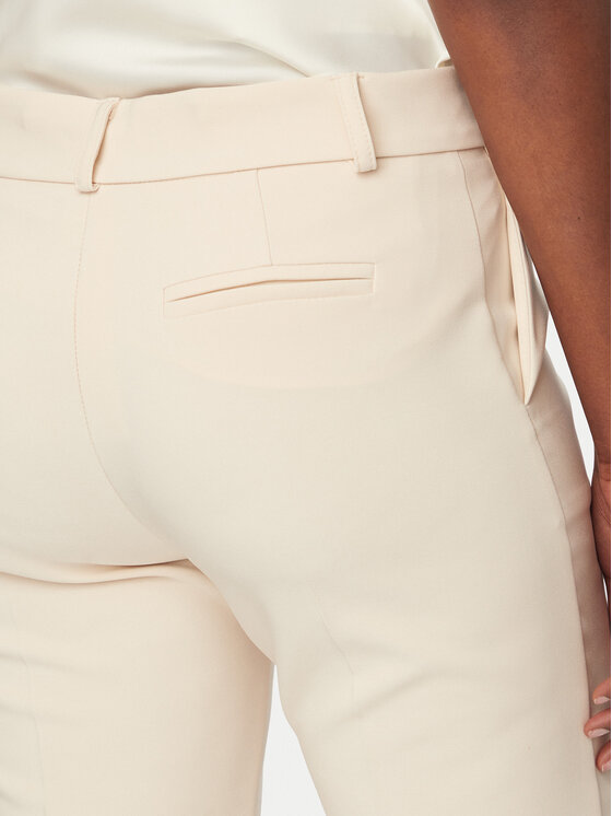 Rinascimento Rinascimento Pantaloni di tessuto CFC0128638003 Beige Slim Fit