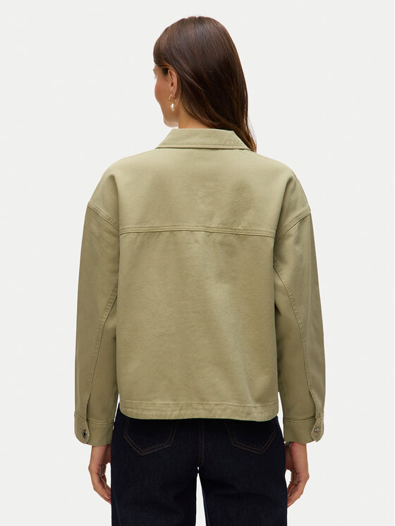 Vero Moda Vero Moda cămașă de blugi Jamie 10331693 Verde Relaxed Fit