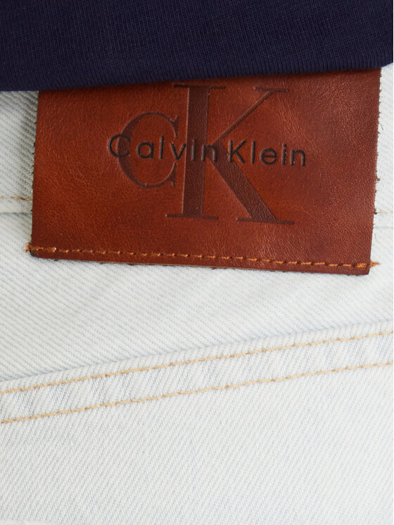 Calvin Klein Jeans Calvin Klein Jeans Jeansy LV047F738G Bílá Wide Leg