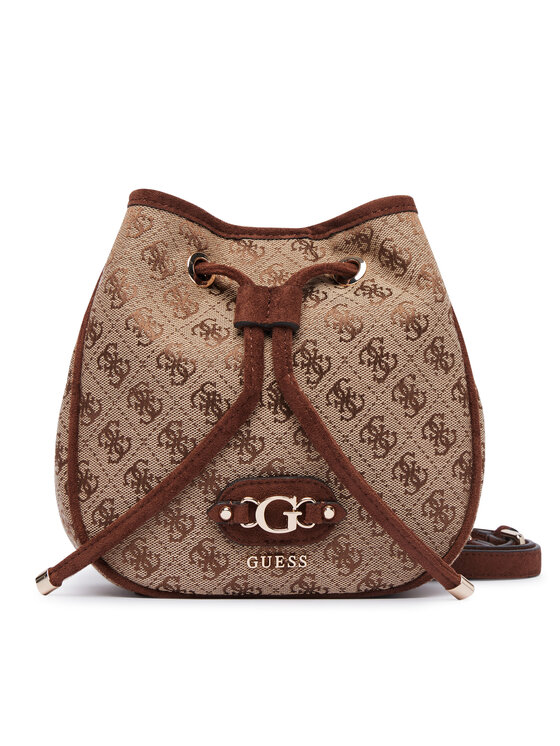 Guess Guess Τσάντα Samantha Mini HWJG23 13770 Καφέ