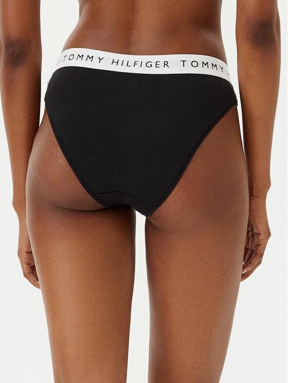 Tommy Hilfiger Tommy Hilfiger Klasické kalhotky UW0UW06038 Černá